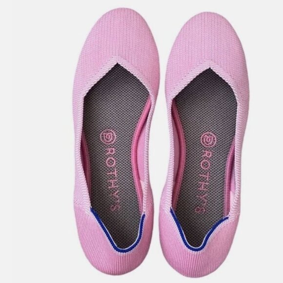 Rothy's Shoes - Rothy's The Round Pink Begonia Flat Size 9.5